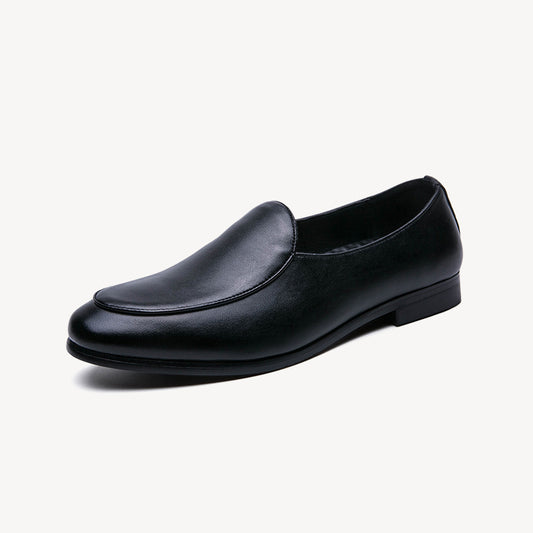 Men's British Style All-Match Slip-On Lazy Pointed Loafers-ONEIZY
