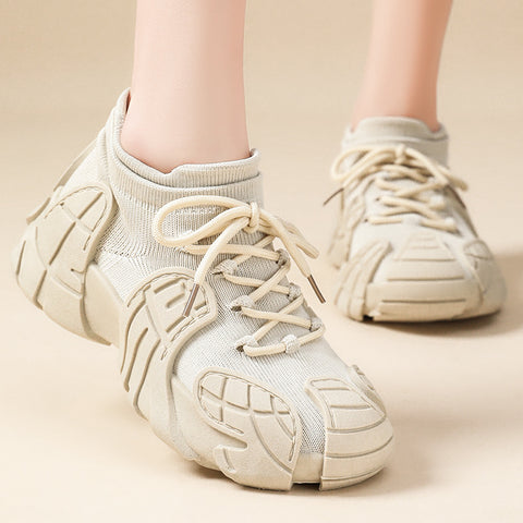 Women's Flyknit Casual Comfortable Breathable Lightweight Sneakers