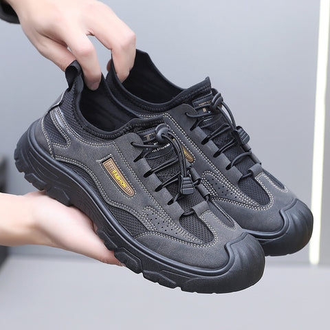 Men's Outdoor Mountaineering All-Match Casual Breathable Soft-Soled Sneakers