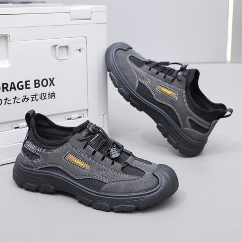 Men's Outdoor Mountaineering All-Match Casual Breathable Soft-Soled Sneakers