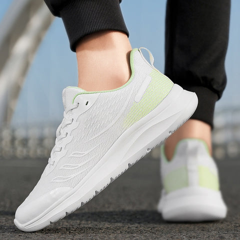 Men's Mesh Travel All-Match Casual Large Size Lace-Up Sneakers