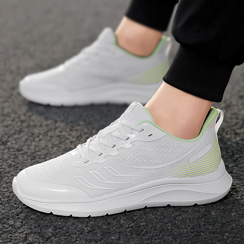 Men's Mesh Travel All-Match Casual Large Size Lace-Up Sneakers