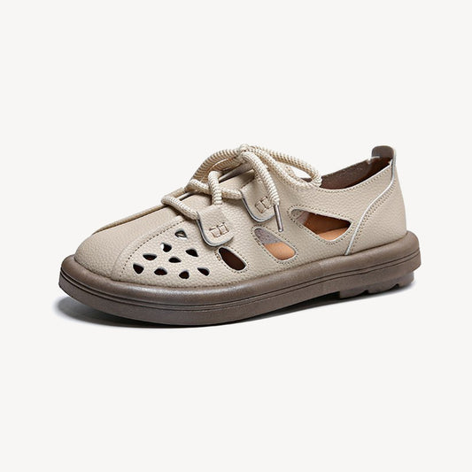 Women's European American Casual Comfortable Lace-Up Breathable Sandals
