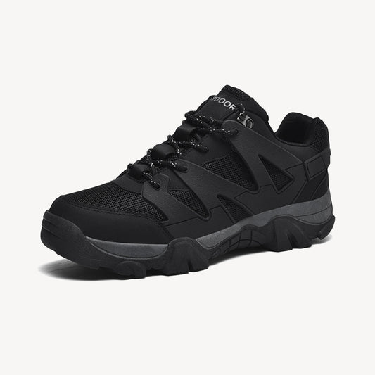 Men's Mesh Outdoor Hiking Casual Breathable Color Block Sneakers