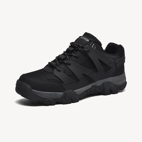 Men's Mesh Outdoor Hiking Casual Breathable Color Block Sneakers