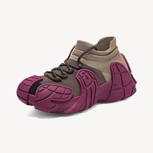 Women's Flyknit Casual Comfortable Breathable Lightweight Sneakers