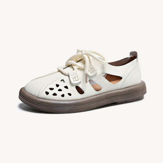 Women's European American Casual Comfortable Lace-Up Breathable Sandals