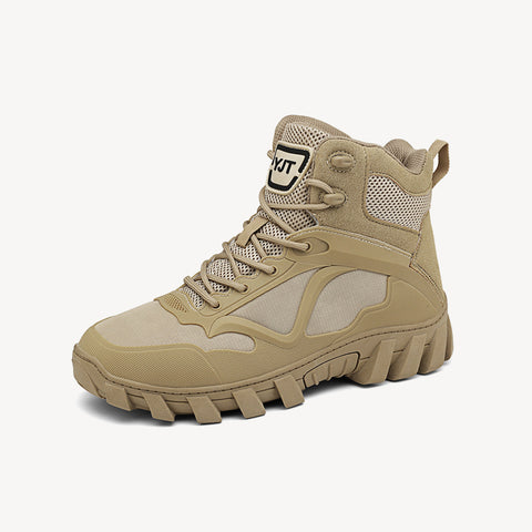 Men's Canvas Outdoor Climbing Non-Slip Wear-Resistant Boots